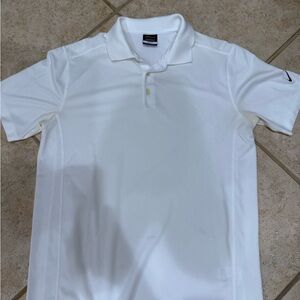 Nike Men's White Polo Shirt
